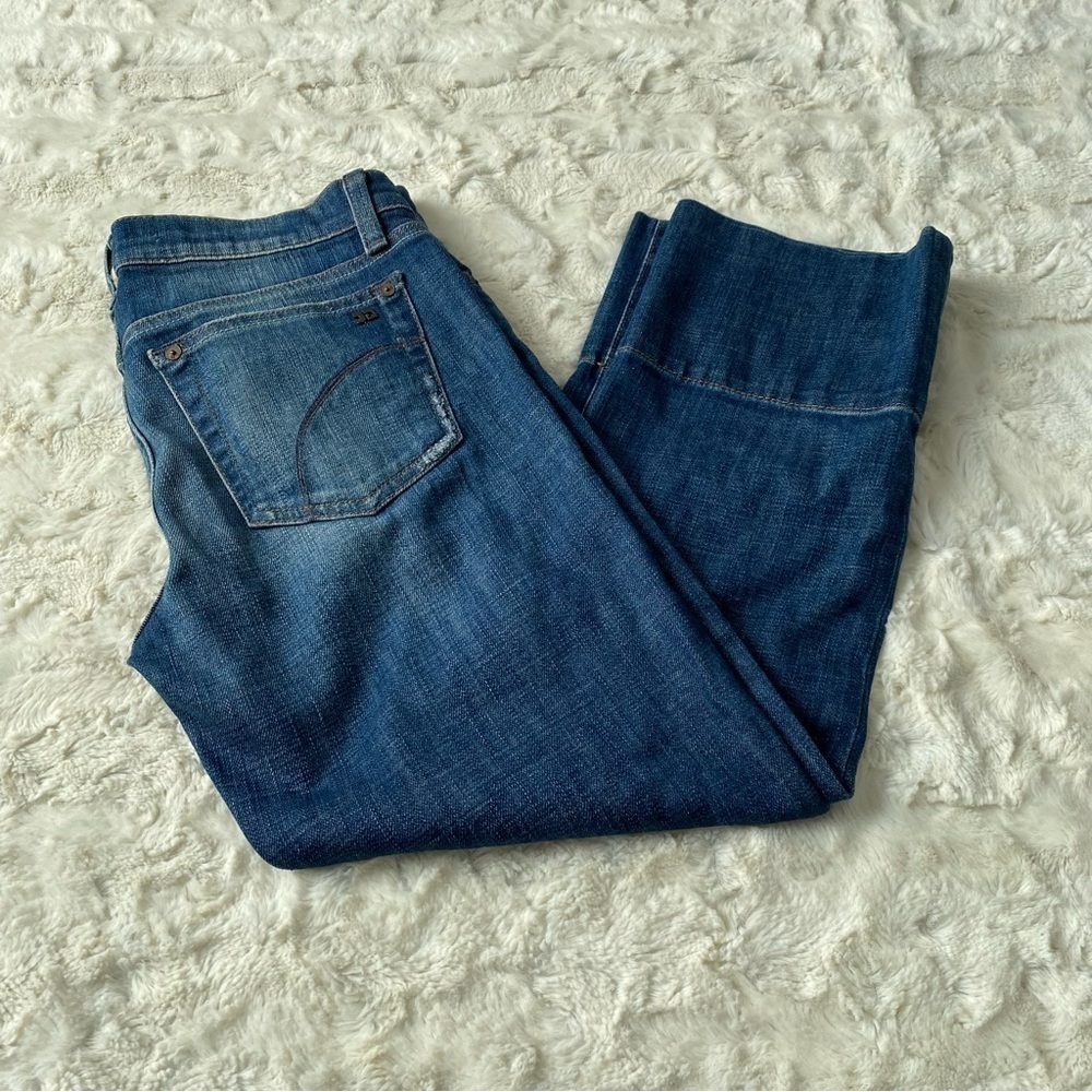 Joe's Jeans Women's Blue Socialite Kicker Cropped Jeans Size 27